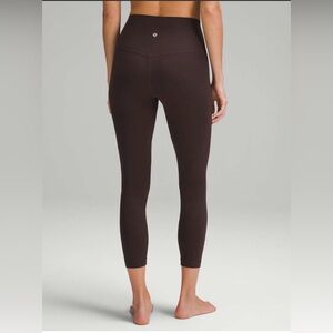 NWT Lululemon Align High-Rise Pant 25" Espresso SIZE 4